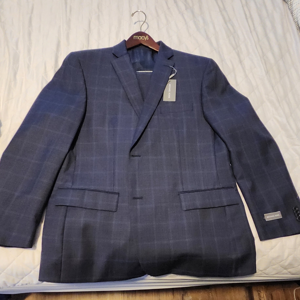 Men's Blue Suit by Michael Kors
